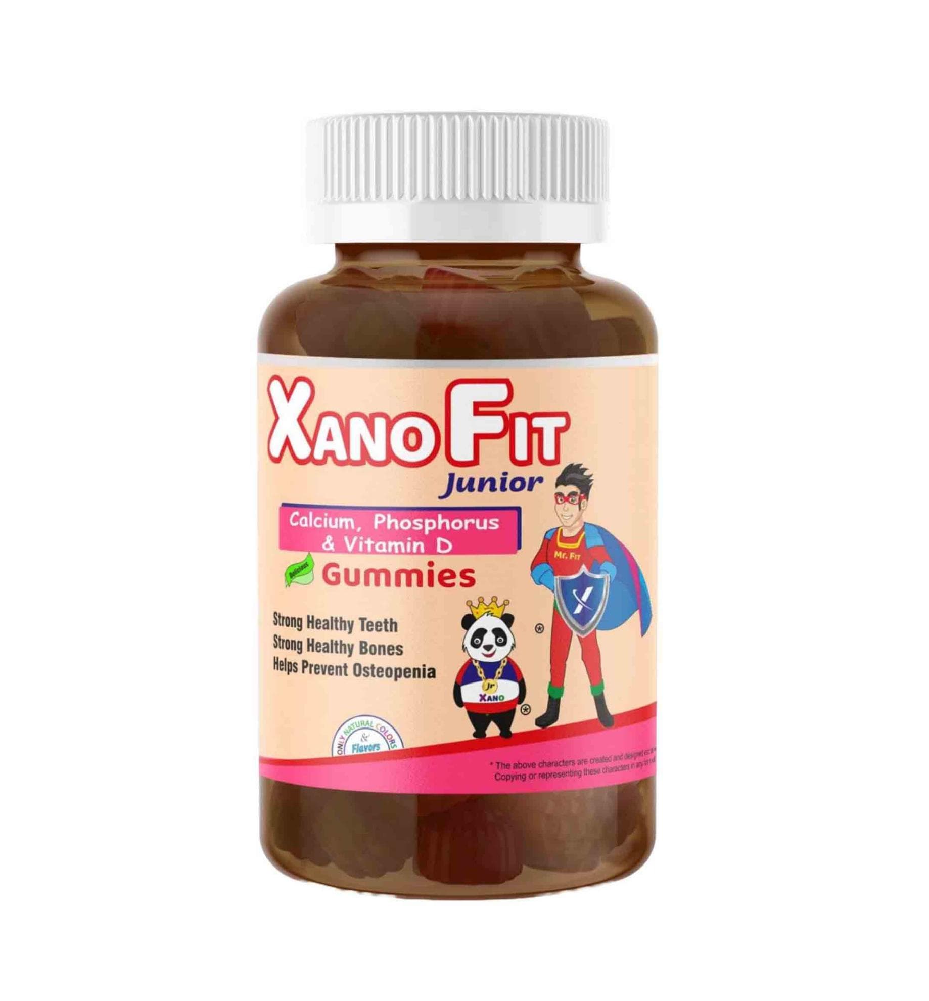 Xano Fit Calcium, Phosphorus & Vitamin D Gummies For Junior