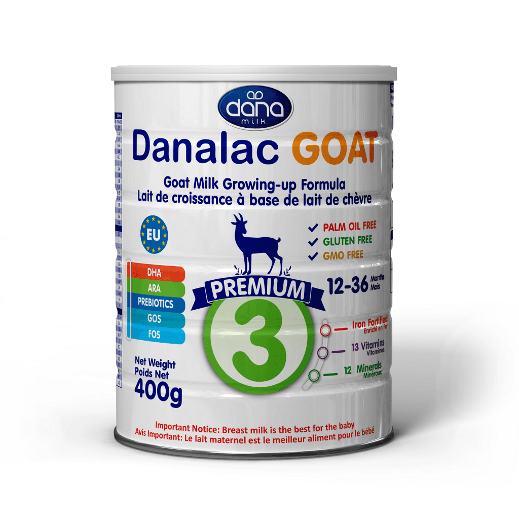 Danalac Goat Milk Infant Formula 400g Stage 3, Baby Milk Powder, Age 12-36 Months