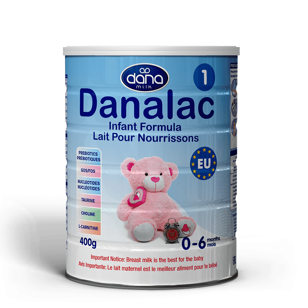 Danalac Cow Based Infant Formula Stage 1 – Complete Nutrition for 0-6 Months