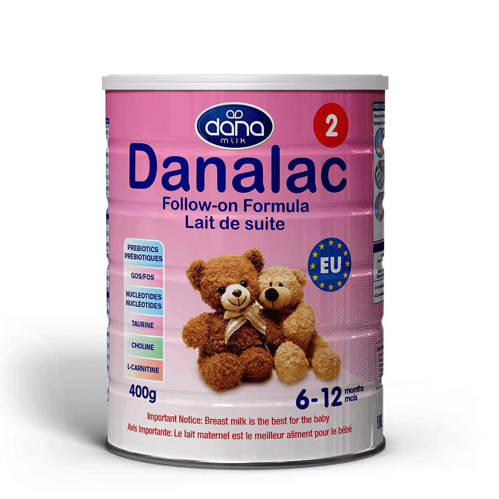 Danalac Cow Based Follow-On Formula Stage 2 – Baby Milk for 6–12 Months