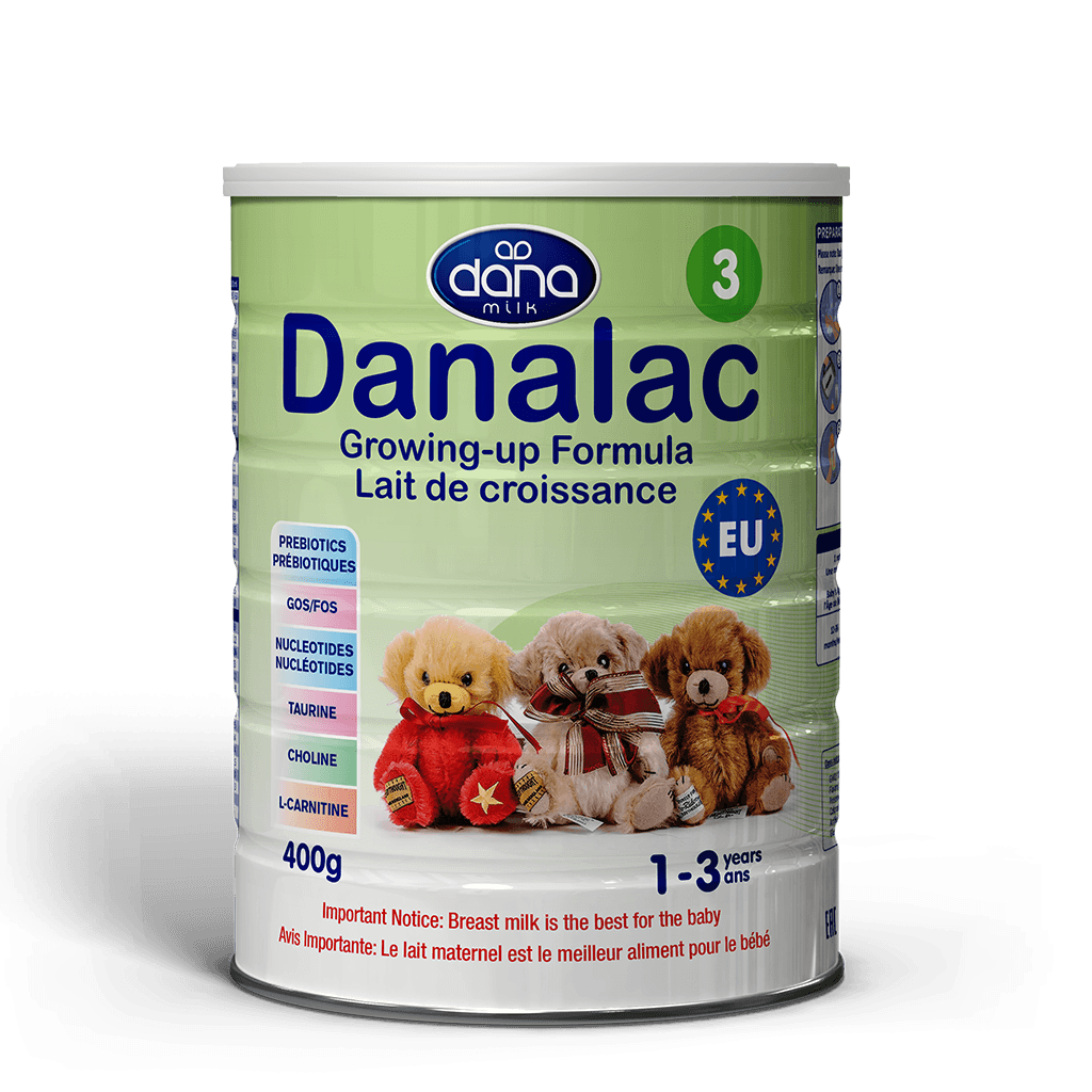 Danalac Cow Based Growing-Up Milk Stage 3 – Nutrition for Toddlers 1–3 Years