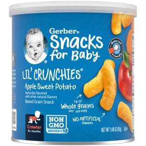 Gerber Lil' Crunchies Apple, Sweet Potato - Adorababy