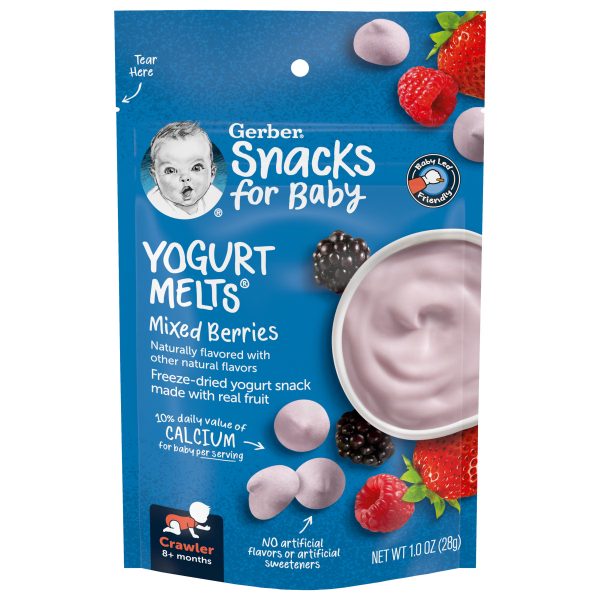 Gerber Yogurt Melts Mixed Berries - Adorababy