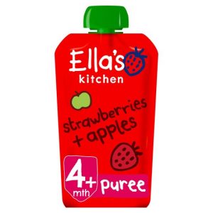 Ella's Kitchen Strawberries Plus Apples 120G