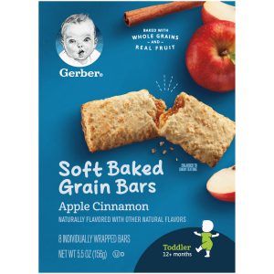 Geber Bars for Toddlers, Apple Cinnamon
