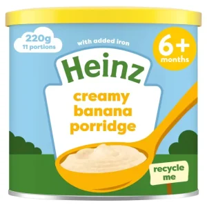 Heinz Creamy Banana Porridge Baby Food 220g